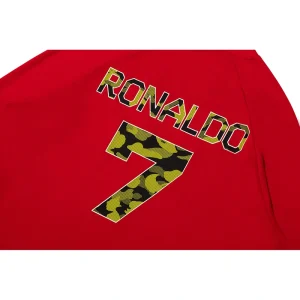 Areena Design <p><strong>BAPE X CR7 Life Multi Logo Poly Relaxed Fit Football Jersey</strong> delivers a sport-inspired jersey look for game-day outfits, fan styling, casual wear, and sports-themed events. Its distinctive design offers team-inspired appeal, easy casual pairing, and energetic visual identity, making it a strong choice for personal wardrobes, collections, or gifting.</p> BAPE X CR7 Life Multi Logo Poly Relaxed Fit Football Jersey <p><strong>BAPE X CR7 Life Multi Logo Poly Relaxed Fit Football Jersey</strong> delivers a sport-inspired jersey look for game-day outfits, fan styling, casual wear, and sports-themed events. Its distinctive design offers team-inspired appeal, easy casual pairing, and energetic visual identity, making it a strong choice for personal wardrobes, collections, or gifting.</p>
