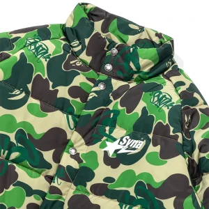Areena Design <div class="product-short-description"><p>Shop the BAPE X Spotify X SYNA By Central Cee Puffer Jacket, a standout puffer jacket shaped by BAPE streetwear graphics and collectible collaboration appeal. Easy to style, it brings a distinctive collaborative edge to casual outfits.</p></div> BAPE X Spotify X SYNA By Central Cee Puffer Jacket <div class="product-short-description"><p>Shop the BAPE X Spotify X SYNA By Central Cee Puffer Jacket, a standout puffer jacket shaped by BAPE streetwear graphics and collectible collaboration appeal. Easy to style, it brings a distinctive collaborative edge to casual outfits.</p></div>