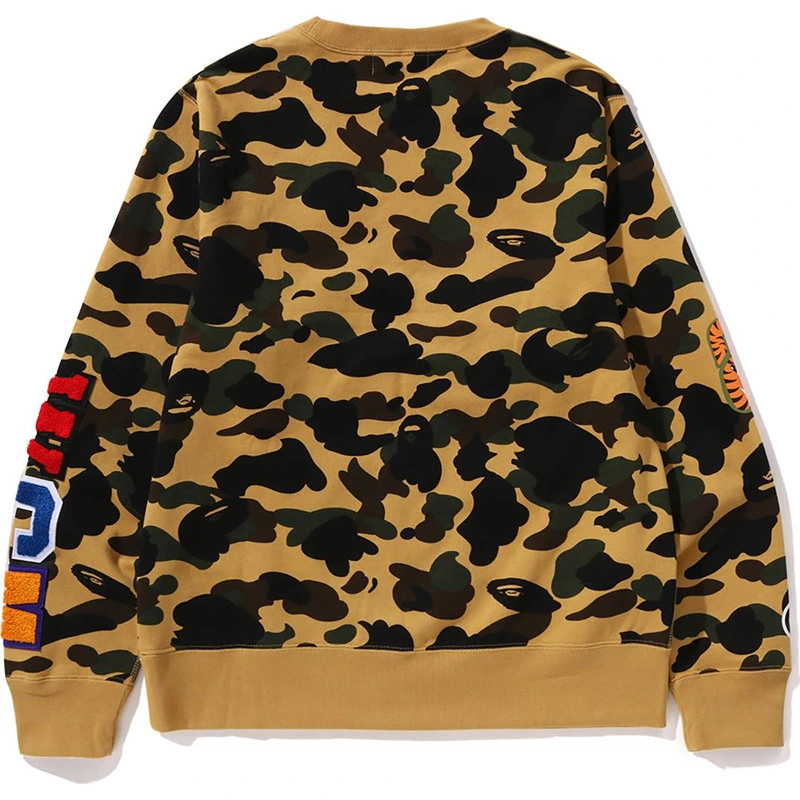 BAPE Yellow Mens 1st Camo Shark Crewneck Sweatshirt 2 BAPE Yellow Mens 1st Camo Shark Crewneck Sweatshirt <p><strong>BAPE Yellow Mens 1st Camo Shark Crewneck Sweatshirt</strong> delivers a relaxed crewneck crewneck sweatshirt look for casual outfits, travel, relaxed days, and seasonal layering. Its distinctive design offers comfortable everyday styling, easy layering, and versatile streetwear appeal, making it a strong choice for personal wardrobes, collections, or gifting.</p>