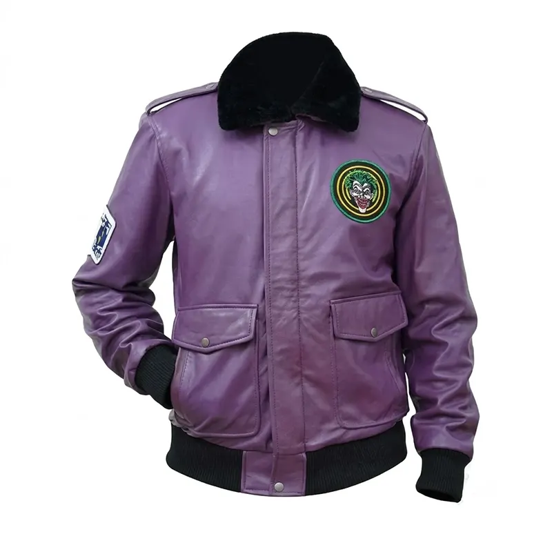 Batman 1989 Joker Goon Leather Jacket 1 Batman 1989 Joker Goon Leather Jacket <p><strong>Batman 1989 Joker Goon Leather Jacket</strong> delivers a statement jacket look for casual outfits, travel, events, and seasonal layering. Its distinctive design offers easy layering, versatile outfit pairing, and strong visual appeal, making it a strong choice for personal wardrobes, collections, or gifting.</p>