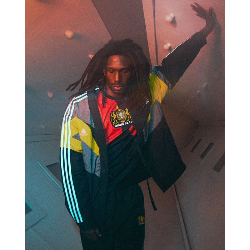 Brain Dead x adidas Noragi Track Jacket 3 Brain Dead x Adidas Noragi Track Jacket <p><strong>Brain Dead x Adidas Noragi Track Jacket</strong> delivers a sport-inspired track jacket look for athleisure outfits, travel, casual styling, and active everyday looks. Its distinctive design offers easy layering, sporty visual appeal, and versatile outfit pairing, making it a strong choice for personal wardrobes, collections, or gifting.</p>