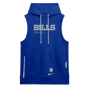 Buffalo Bills Sideline Sleeveless Hoodie