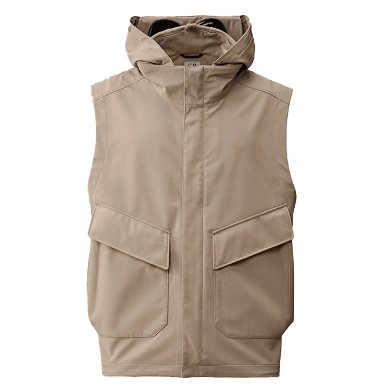 C.P. Company C.P. Shell-R Goggle Dove Gilet 6 C.P. Company C.P. Shell-R Goggle Dove Gilet <div class="product-short-description"><p>Shop the C.P. Company C.P. Shell-R Goggle Dove Gilet, a standout gilet shaped by C.P. Company utility design and signature goggle detailing. It stands out with signature goggle-inspired utility styling. Easy to style, it brings a distinctive collaborative edge to casual outfits.</p></div>