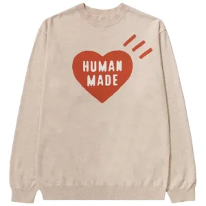Human Made Heart Knit Crewneck