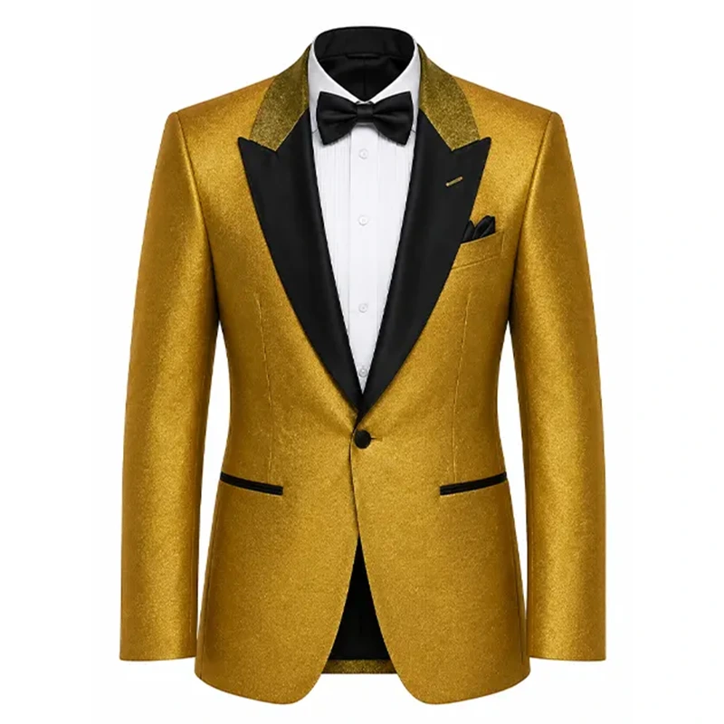 James Bond 007 First Light Gold Tuxedo Jacket 1 James Bond 007 First Light Gold Tuxedo Jacket <p><strong>James Bond 007 First Light Gold Tuxedo Jacket</strong> delivers a statement jacket look for casual outfits, travel, events, and seasonal layering. Its distinctive design offers easy layering, versatile outfit pairing, and strong visual appeal, making it a strong choice for personal wardrobes, collections, or gifting.</p>