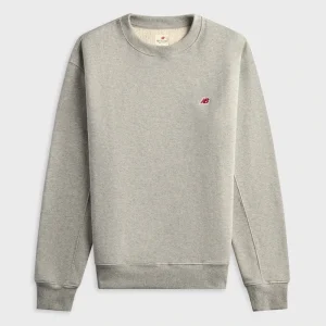 KITH x New Balance Made in USA Core Athletic Grey Crewneck Sweatshirt