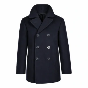 Kersey Naval Wool Peacoat