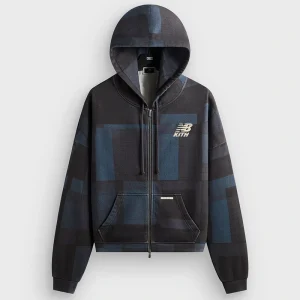 Kith x New Balance Pinstripe Braxton Soul Zip Hoodie