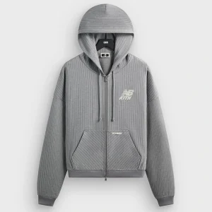 Kith x New Balance Pinstripe Braxton Zip Hoodie