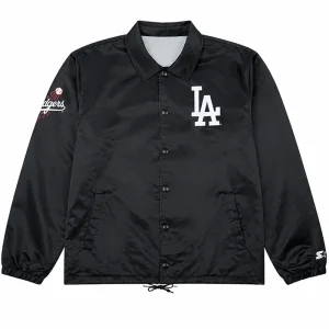 LA Dodgers Starter Cube's Coach Black Jacket