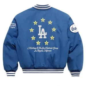 Areena Design <p><strong>Los Angeles Dodgers 2026 Varsity Jacket</strong> delivers a collegiate-inspired varsity jacket look for streetwear outfits, game-day looks, casual events, and seasonal layering. Its distinctive design offers bold identity, easy layering, and timeless varsity appeal, making it a strong choice for personal wardrobes, collections, or gifting.</p> Los Angeles Dodgers 2026 Varsity Jacket <p><strong>Los Angeles Dodgers 2026 Varsity Jacket</strong> delivers a collegiate-inspired varsity jacket look for streetwear outfits, game-day looks, casual events, and seasonal layering. Its distinctive design offers bold identity, easy layering, and timeless varsity appeal, making it a strong choice for personal wardrobes, collections, or gifting.</p>