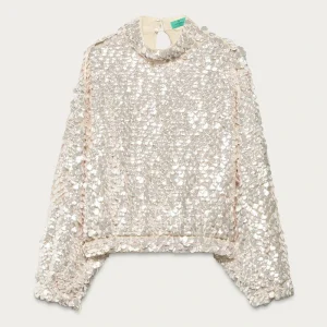 Marisa Berenson X ZARA Sequin Top