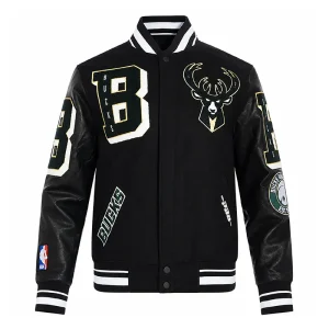 Milwaukee Bucks Mashup Varsity Jacket