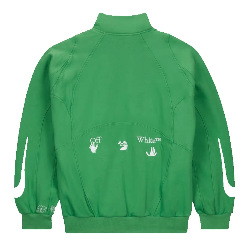 Nike x Off-White Green Tracksuit Jacket 1 Nike x Off-White Green Tracksuit Jacket <strong>The Nike x Off-White Green Tracksuit Jacket</strong> delivers a statement jacket look for casual outfits, travel, events, and seasonal layering. Its distinctive design offers easy layering, versatile outfit pairing, and strong visual appeal, making it a strong choice for personal wardrobes, collections, or gifting.