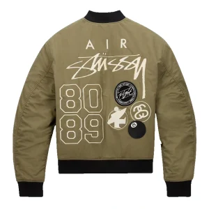 Nike x Stüssy Green Reversible Jacket