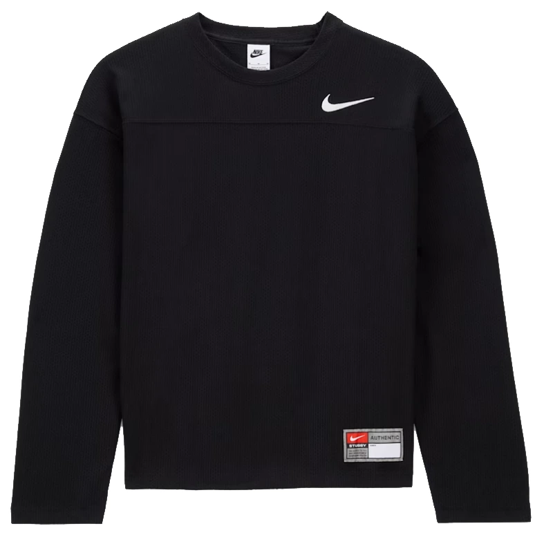 Nike x Stüssy Long-Sleeve Top Nike x Stüssy Long-Sleeve Top <p><strong>Nike x Stüssy Long-Sleeve Top</strong> delivers a casual long-sleeve long-sleeve t-shirt look for streetwear outfits, relaxed days, travel, and transitional layering. Its distinctive design offers added coverage, easy pairing, and versatile casual styling, making it a strong choice for personal wardrobes, collections, or gifting.</p>
