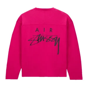 Nike x Stüssy Pink Long-Sleeve Top