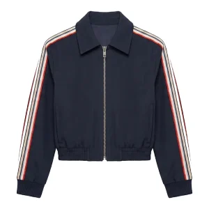 Off Campus S01 Allie Hayes Black Track Jacket
