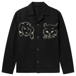 Off Campus S01 Miles Gutierrez-Riley Cat & Dog Graphic Jacket