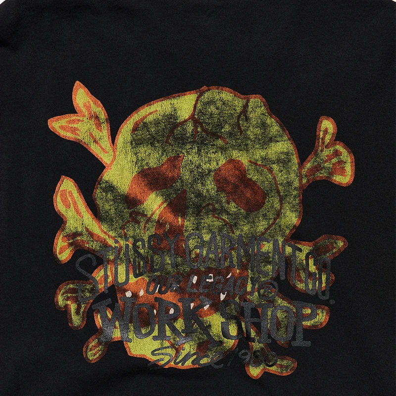 Our Legacy x Stussy OL Skull Pig. Dyed LS Tee Our Legacy x Stussy OL Skull Pig. Dyed LS Tee <div class="product-short-description"><p>Shop the Our Legacy x Stussy OL Skull Pig. Dyed LS Tee, a standout long-sleeve tee shaped by Our Legacy craftsmanship and Stussy streetwear attitude. It stands out with a pigment-dyed finish. Easy to style, it brings a distinctive collaborative edge to casual outfits.</p></div>