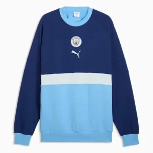 PUMA Manchester City ftblCulture Relaxed Crew Sweatshirt