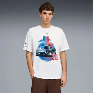 Areena Design <div class="product-short-description"><p>Refresh your wardrobe with the PUMA x BMW M Motorsport Replica Graphic Tee, a premium tee combining BMW M Motorsport heritage and modern racing style. It stands out with statement graphic details. A strong choice for fans, collectors, and everyday streetwear.</p></div> PUMA x BMW M Motorsport Replica Graphic Tee <div class="product-short-description"><p>Refresh your wardrobe with the PUMA x BMW M Motorsport Replica Graphic Tee, a premium tee combining BMW M Motorsport heritage and modern racing style. It stands out with statement graphic details. A strong choice for fans, collectors, and everyday streetwear.</p></div>