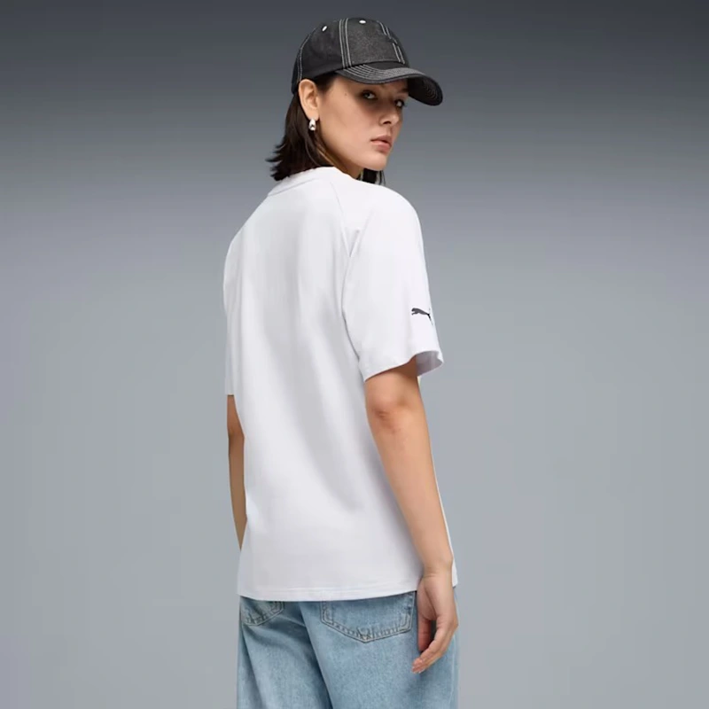 PUMA x BMW M Motorsport Sportswear Relaxed Silver Mist Tee 3 PUMA x BMW M Motorsport Sportswear Relaxed Silver Mist Tee <div class="product-short-description"><p>Refresh your wardrobe with the PUMA x BMW M Motorsport Sportswear Relaxed Silver Mist Tee, a premium tee combining BMW M Motorsport heritage and modern racing style. It stands out with a relaxed fit. A strong choice for fans, collectors, and everyday streetwear.</p></div>