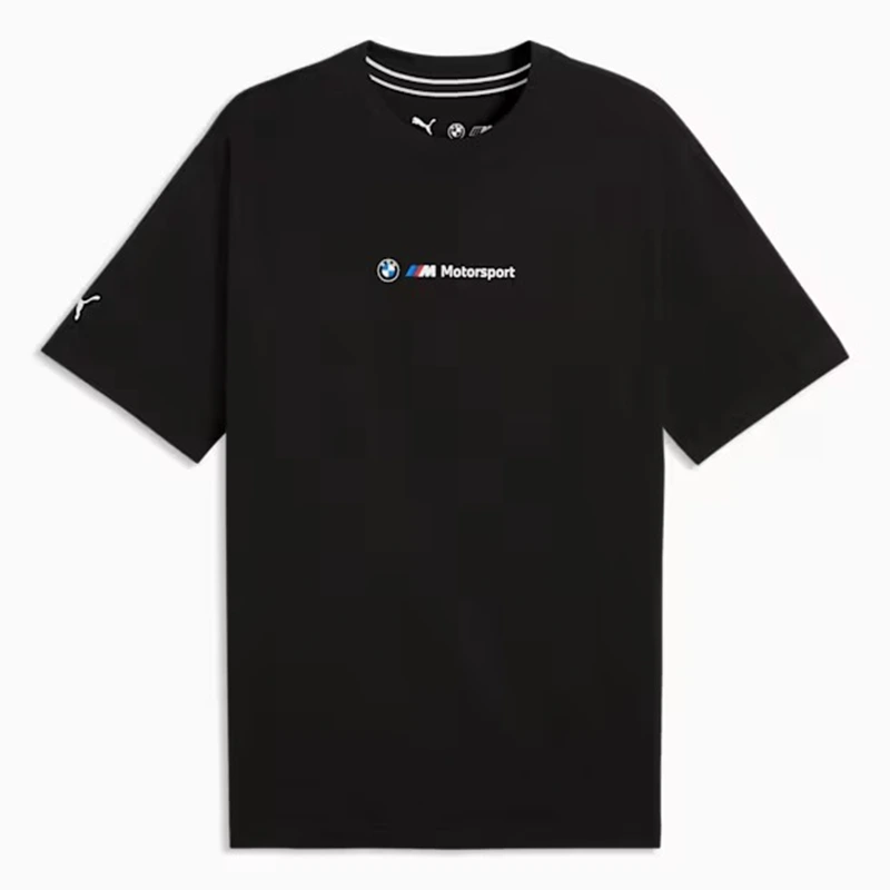PUMA x BMW M Motorsport Sportswear Tee 1 PUMA x BMW M Motorsport Sportswear Tee <div class="product-short-description"><p>Refresh your wardrobe with the PUMA x BMW M Motorsport Sportswear Tee, a premium tee combining BMW M Motorsport heritage and modern racing style. A strong choice for fans, collectors, and everyday streetwear.</p></div>