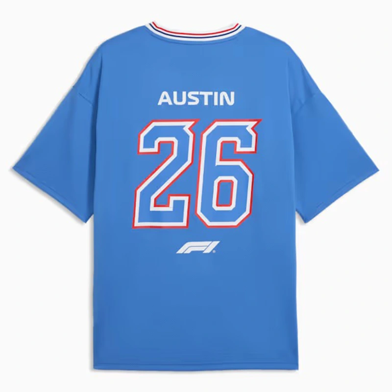 PUMA x F1 Austin Relaxed Jersey PUMA x F1 Austin Relaxed Jersey <div class="product-short-description"><p>Elevate your collection with the PUMA x F1 Austin Relaxed Jersey, a versatile relaxed jersey featuring Formula 1 energy and race-weekend style. It stands out with a relaxed fit. Designed for statement dressing, fan wear, and casual layering.</p></div>
