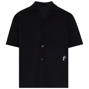 Rhude Camp Collar Logo Shirt