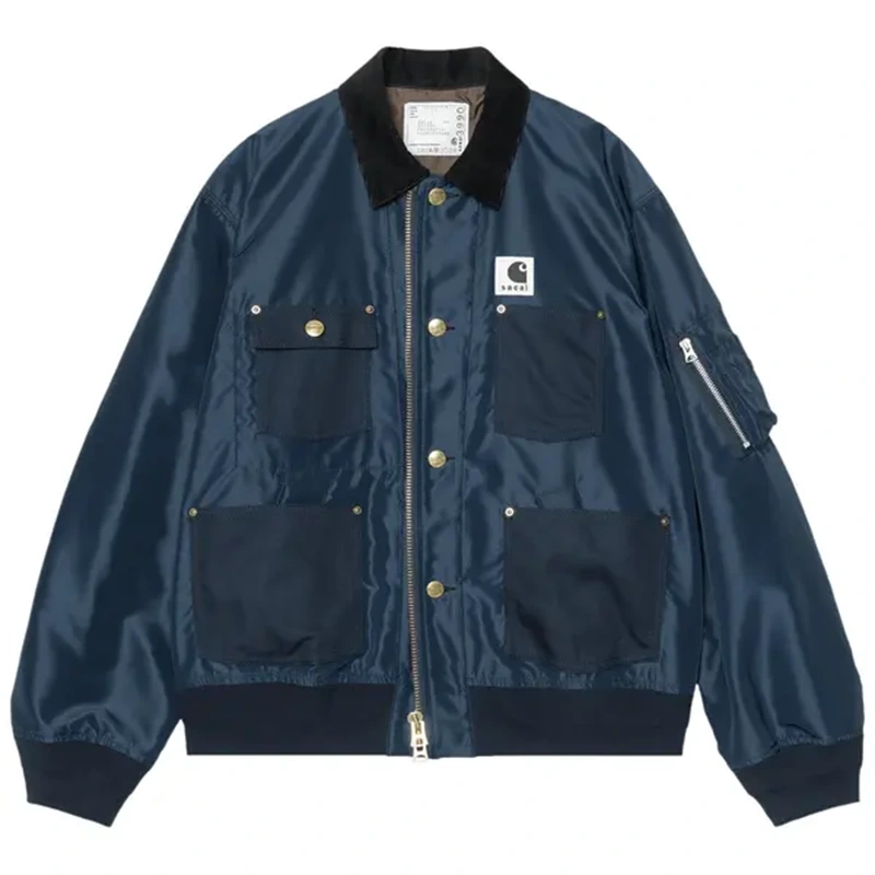 Sacai x Carhartt WIP Suiting x Duck Blue Blouson Sacai x Carhartt WIP Suiting x Duck Blue Blouson <p><strong>Sacai x Carhartt WIP Suiting x Duck Blue Blouson</strong> delivers a statement jacket look for casual outfits, travel, events, and seasonal layering. Its distinctive design offers easy layering, versatile outfit pairing, and strong visual appeal, making it a strong choice for personal wardrobes, collections, or gifting.</p>