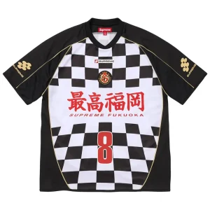 Supreme Checkerboard Black Jersey