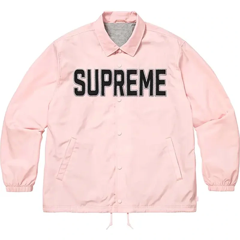 Supreme Spellout Pink Coaches Jacket 1 Supreme Spellout Pink Coaches Jacket <p><strong>Supreme Spellout Pink Coaches Jacket</strong> delivers a statement jacket look for casual outfits, travel, events, and seasonal layering. Its distinctive design offers easy layering, versatile outfit pairing, and strong visual appeal, making it a strong choice for personal wardrobes, collections, or gifting.</p>