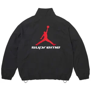Areena Design <p><strong>Supreme x Jordan Black Track Jacket</strong> delivers a sport-inspired track jacket look for athleisure outfits, travel, casual styling, and active everyday looks. Its distinctive design offers easy layering, sporty visual appeal, and versatile outfit pairing, making it a strong choice for personal wardrobes, collections, or gifting.</p> Supreme x Jordan Black Track Jacket <p><strong>Supreme x Jordan Black Track Jacket</strong> delivers a sport-inspired track jacket look for athleisure outfits, travel, casual styling, and active everyday looks. Its distinctive design offers easy layering, sporty visual appeal, and versatile outfit pairing, making it a strong choice for personal wardrobes, collections, or gifting.</p>