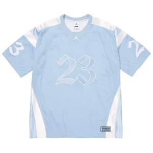 Supreme x Jordan Light Blue Warm Up Jersey