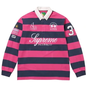 Supreme x La Martina x Jacob & Co Stripe Rugby