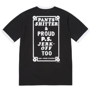 Supreme x Mike Kelley Ringer Black Tee