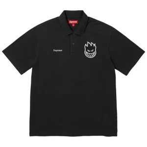 Supreme x Spitfire Black Polo