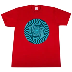 Supreme x Spitfire Classic Swirl Red T-Shirt