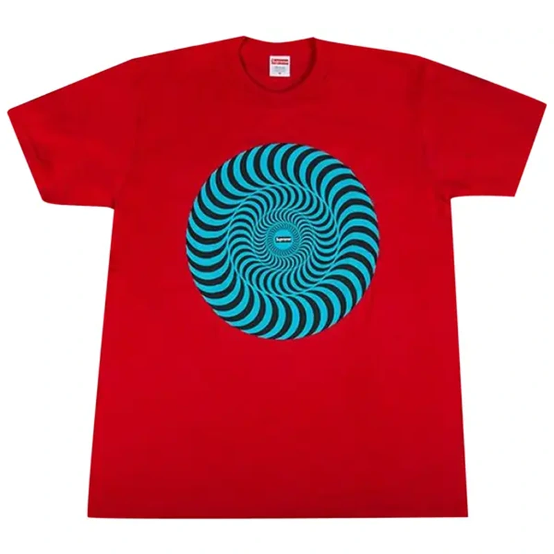 Supreme x Spitfire Classic Swirl Red T-Shirt Supreme x Spitfire Classic Swirl Red T-Shirt <p><strong>Supreme x Spitfire Classic Swirl Red T-Shirt</strong> delivers a versatile shirt look for casual outfits, smart-casual looks, travel, and everyday styling. Its distinctive design offers easy outfit coordination, flexible wear, and distinctive visual appeal, making it a strong choice for personal wardrobes, collections, or gifting.</p>