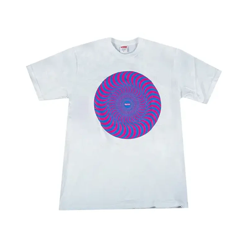 Supreme x Spitfire Classic Swirl White T-Shirt Supreme x Spitfire Classic Swirl White T-Shirt <p><strong>Supreme x Spitfire Classic Swirl White T-Shirt</strong> delivers a versatile shirt look for casual outfits, smart-casual looks, travel, and everyday styling. Its distinctive design offers easy outfit coordination, flexible wear, and distinctive visual appeal, making it a strong choice for personal wardrobes, collections, or gifting.</p>