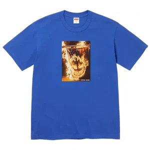 Supreme x Spitfire Flag Royal Tee