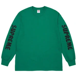 Supreme x Spitfire Long-Sleeve Light Pine Tee