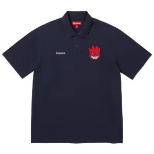 Supreme x Spitfire Navy Polo