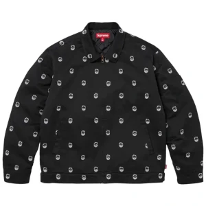 Supreme x Spitfire Work Black Jacket