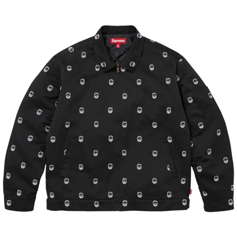 Supreme x Spitfire Work Black Jacket Supreme x Spitfire Work Black Jacket <p><strong>Supreme x Spitfire Work Black Jacket</strong> delivers a statement jacket look for casual outfits, travel, events, and seasonal layering. Its distinctive design offers easy layering, versatile outfit pairing, and strong visual appeal, making it a strong choice for personal wardrobes, collections, or gifting.</p>