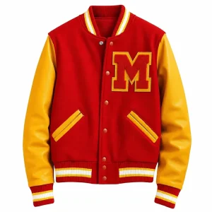 Thriller M Logo Michael Jackson Varsity Jacket