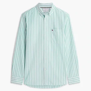 Tommy Hilfiger x Liverpool FC Jade Wink Regular Fit Stripe Oxford Shirt