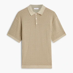 Tommy Hilfiger x Liverpool FC Sandalwood Washed Structured Polo Shirt