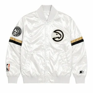 50 Years Atlanta Hawks White Jacket